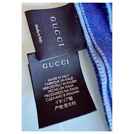 Gucci-Lenço-Foulard-Azul