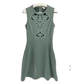 Carven Vestidos Verde claro