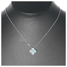 Van Cleef & Arpels-Collier Alhambra de Van Cleef & Arpels-Argenté,Métallisé