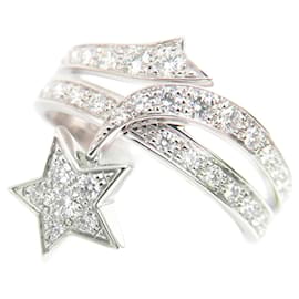 Chanel-Chanel Comet Diamond Ring 750WG White Gold-White