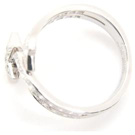 Chanel-Chanel Comet Diamond Ring 750WG White Gold-White