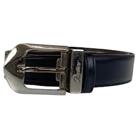 Cartier-Cinto de couro preto Cartier-Preto