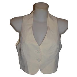 Emporio Armani Weste Weiß Aus weiß