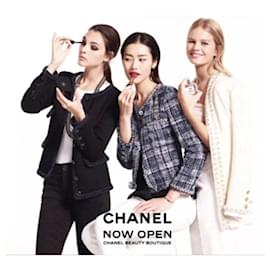 Chanel-Iconic Keira Knightley Style Black Tweed Jacket-Black