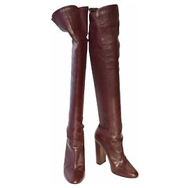 Aquazzura botas Burdeos