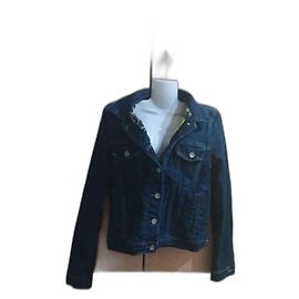 Twin Set Blue Denim Jacket Blue