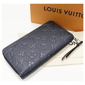 Louis Vuitton-Louis Vuitton Monogram Empreinte Zippy Wallet M62069-Blue