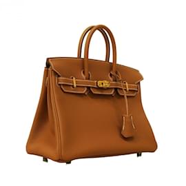Hermès-Hermes Birkin 25 Handbag-Golden