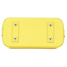 Louis Vuitton-Louis Vuitton Alma BB Leather Handbag M57446-Yellow