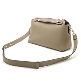 Fendi-Fendi Leather By The Way Medium Handbag 8BL146-Grey