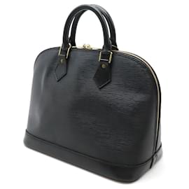 Louis Vuitton-Louis Vuitton Epi Alma Leather Handbag M52142-Black
