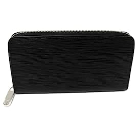 Louis Vuitton-Louis Vuitton Epi Zippy Wallet M61857-Black