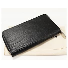 Louis Vuitton-Louis Vuitton Epi Zippy Wallet M61857-Black