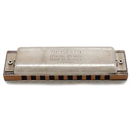 Harmónica de plata esterlina Tiffany & Co. Plata