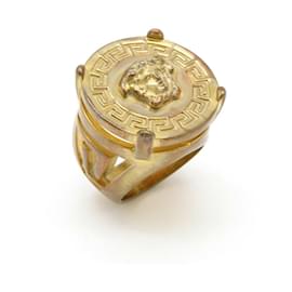 Versace-Versace Medusa Gold Ring-Golden