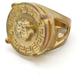Versace-Versace Medusa Gold Ring-Golden