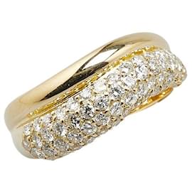 Autre Marque-Au750 Diamond Ring-Golden