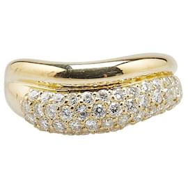 Autre Marque-Au750 Diamond Ring-Golden