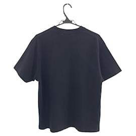 Balenciaga-Balenciaga Embroidered Cotton T-Shirt Black S-Black