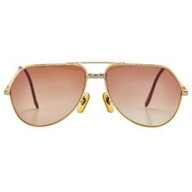Cartier-Cartier K14 Gold Sunglasses-Other