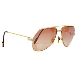 Cartier-Cartier K14 Gold Sunglasses-Other