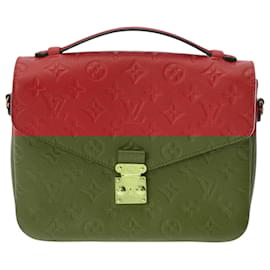 Louis Vuitton-Louis Vuitton Pochette Metis-Vermelho