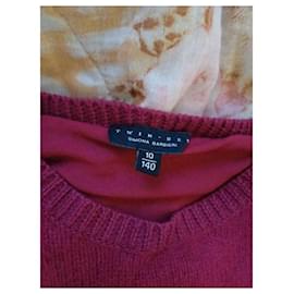 Twin Set-TwinSet by Simona Barbieri girl's sweater-Dark red