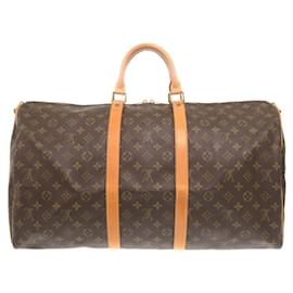 Louis Vuitton-Louis Vuitton Keepall 55-Brown