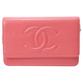 Chanel-Chanel Wallet On Chain-Pink