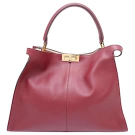 Fendi-Fendi Peekaboo-Dark red