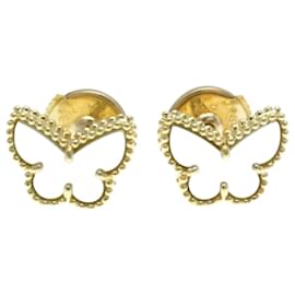 Van Cleef & Arpels-Boucles d'oreilles Papillon Sweet Alhambra de Van Cleef & Arpels-Doré