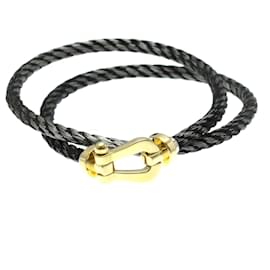 Fred-Fred Force 10 Large Model Charm Bracelet-Golden
