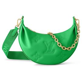 Louis Vuitton Bolsa de couro LV Over the Moon nova Verde