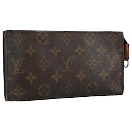 Louis Vuitton-LOUIS VUITTON Monogram Bucket GM Pouch Accessory Pouch LV Auth PP078-Monogram