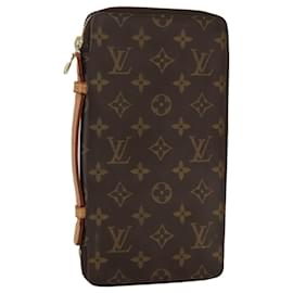 Louis Vuitton-LOUIS VUITTON Monogram Organizer De Voyage Travel Case M60120 LV Auth am7397-Monogram