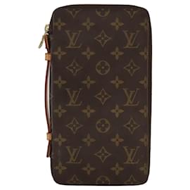 Louis Vuitton-LOUIS VUITTON Monogram Organizer De Voyage Travel Case M60120 LV Auth am7397-Monogram