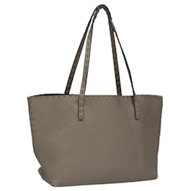 Fendi-Sac à main FENDI Celeria en cuir argent authentique ep7070-Argenté