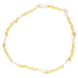 Aurelie Bidermann Colar de pérolas Laranja