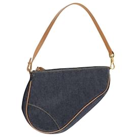 Dior-Blue Saddle handbag-Blue