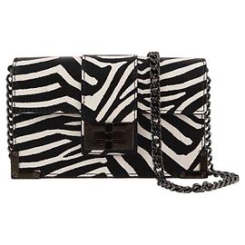The Kooples Mini Emily Ledertasche Schwarz