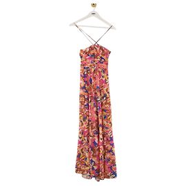 Bash Buntes Baumwollkleid Mehrfarben