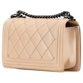 Chanel-CHANEL Handbags T.  Leather-Beige