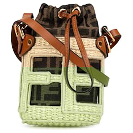 Fendi-FENDI Handbags T.  Leather-Brown