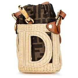Fendi-FENDI Handbags T.  Leather-Brown