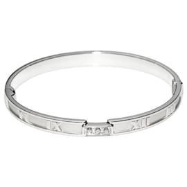 Tiffany & Co-Bracelete de diamante K18WG Tiffany Atlas-Branco