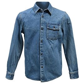 Apc Camicia in denim A.P.C. in cotone blu Blu Blu chiaro
