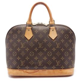 Louis Vuitton-Louis Vuitton Alma PM Handbag M51130-Brown