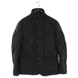 Giacca in piuma Moncler NORMAN in lana nera Nero
