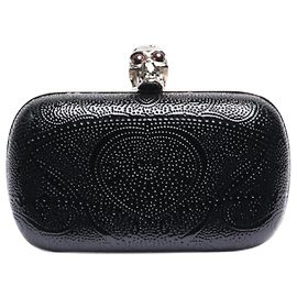 Alexander Mcqueen Pochette crâne noir Noir