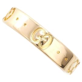 Gucci-Gucci Icon K18PG Band Ring-Golden